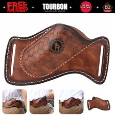 TOURBON Leder Campingmesser