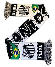 Santos FC Schal Fanschal Fußball Schal Fan Schal FC Santos Jaquard Schal