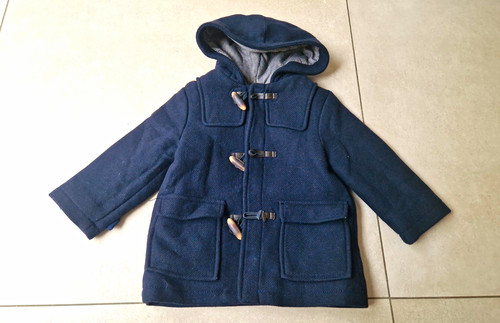 Zara kinder dufflecoat mantel - dufflecoat,