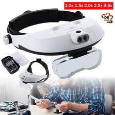 Stirnlupe Kopflupe Lupenbrille