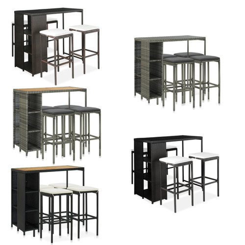 Tlg gartenbar set - 5-tlg., gartenbar-set