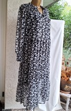 Comma edles chiffon kleid - comma, 38