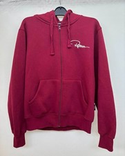 Redrum Plain Sweatjacke Unisex bordeuax Größe S