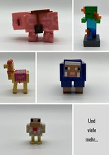 Minecraft Figuren Lama Zombie Schwein Katze Huhn Schaf Käfig - 2017