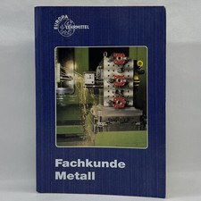 Fachkunde Metall Maschinenbau