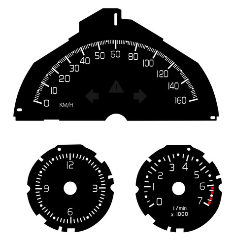 Drehzahlmesser uhr set - uhr,
