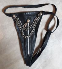 M  36 38 leder String Tanga