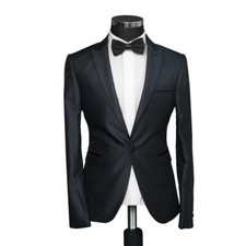 Skinny Slim Fit Herren Sakko