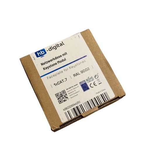 Digital netzwerkdose 1x - hb-digital,