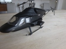 RC helicopter, KDS-450 Aluminum Carbon,  Custom  AIRWOLF fuselage