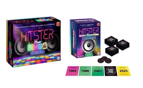 Jumbo spiele hitster 2er set - -,
