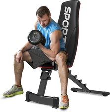 Verstellbare klappbare Gewichtsbank für Home Gym Krafttraining Workout Bank