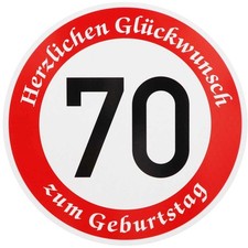 Original Verkehrszeichen Nr. 274-70 Geburtstag Straßenschild Geburtstags-Schild