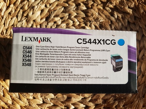 Original lexmark toner blue - original,