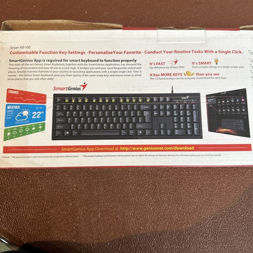Genius 100 wired - kb-100,