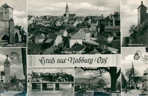 Ansichtskarte nabburg opf - nabburg,