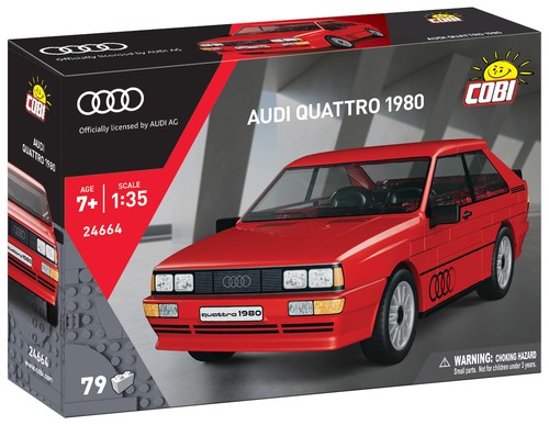 Cobi 24664 audi quattro 1980 - quattro,
