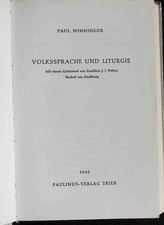 Volkssprache und Liturgie