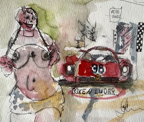 Zeichnung aquarell entdecken - zeichnung,