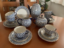 Lomonosov Kobaltnetz Porzellan