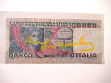 ANDY WARHOL: Echte 50.000 Lire
