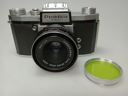 Praktica fx2 m42 carl zeiss - m42, +