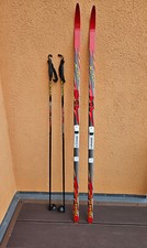 Langlaufski-Set, gebraucht, mit oder ohne Skischuhe (neuwertig)