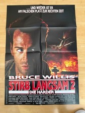Stirb langsam 2 - Kinoplakat Poster A1, Bruce Willis, Franco Nero