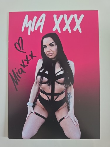 Mia xxx autogramm signiert - mia,