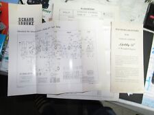 Schaub-Lorenz, Goldy 57 I Bedienungsanleitung I Schaltschema I ET-Liste