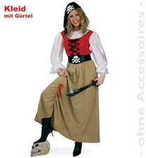 Piratin Kostüm 36-48