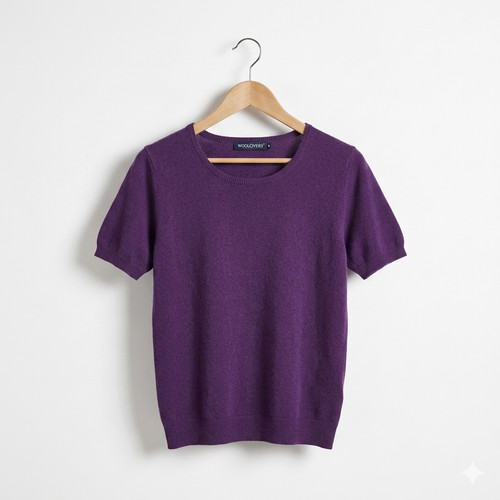 Woolovers purple knit - woolovers, top