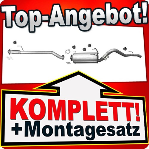 Auspuff für isuzu - isuzu, d-max
