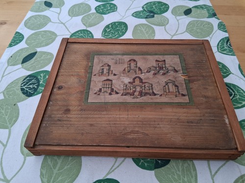 Alter holzbaukasten 1950 - alter,