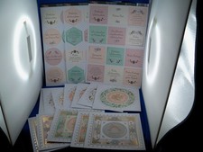 KANBAN Grußkarten basteln "Weihnachten" vorgestanzte Kartenaufleger