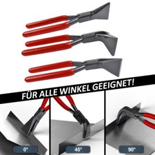 3-tlg Falzzangen Abfalzen