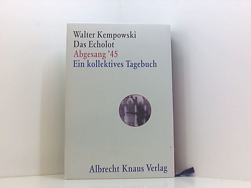 Das echolot abgesang 45 - das,