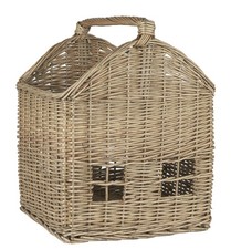 Weidenkorb Korb Korbhaus Haus Dekokorb mit Henkel Ib Laursen 29018-67