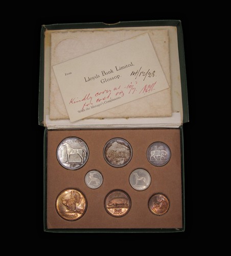 Irland 1928 münzen proof - 1928, 8