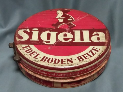 Alte blechdose sigella - sigella,