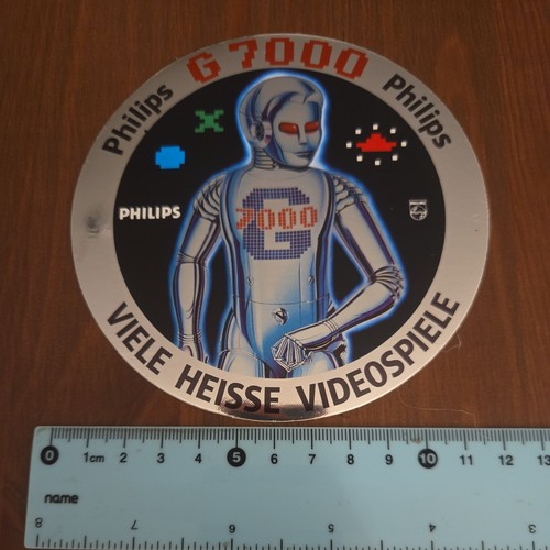 Philips 7000 werbe aufkleber - g,
