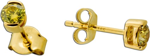 Brillant ohrstecker gold 585 - brillant,