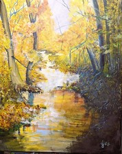 Acrylbild, Handgemalt