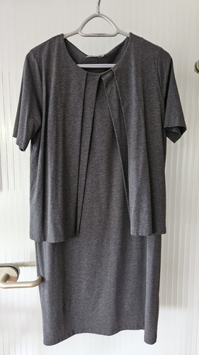 Kleid cos grau - kleid,