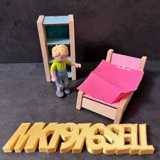 HABA Little Friends Bett Pink