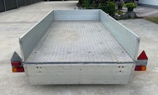 Pkw anhänger tandem - anhänger, tieflader