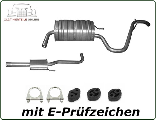 Auspuff set für - auspuff, hyundai