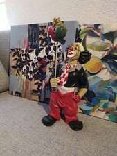 Gilde Clown Oldies, Oldie Rarität ca 35 cm deutsche Handarbeit der Glücksbringer
