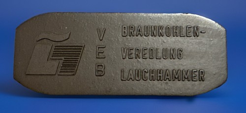 Ddr gdr braunkohle brikett - braunkohle-brikett, veb
