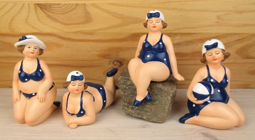 Mollige deko figur badenixe - deko,